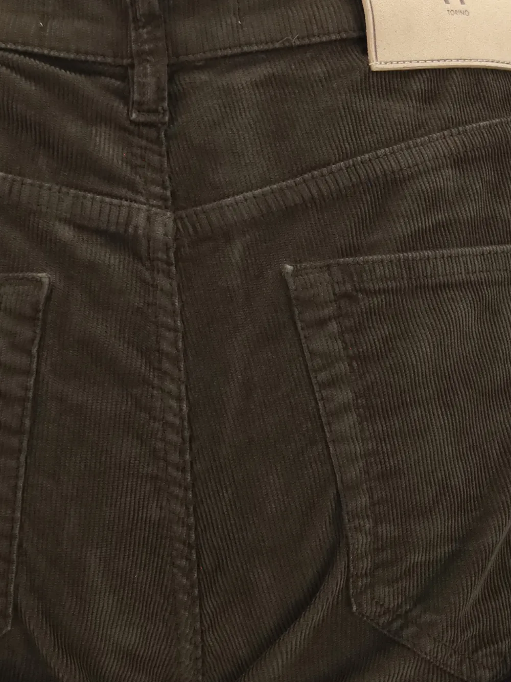 PT Torino Ribfluwelen broek Bruin