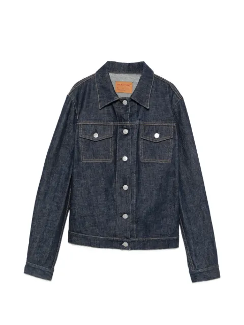 Helmut Lang Pre-Owned chamarra de mezclilla con botones 2000