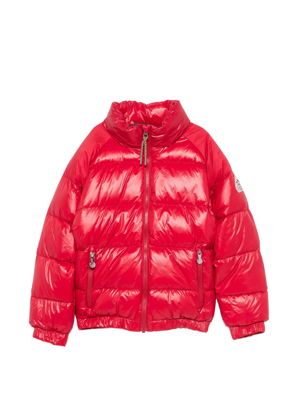 Pyrenex Kids quilted high-neck jacket - Rosso
