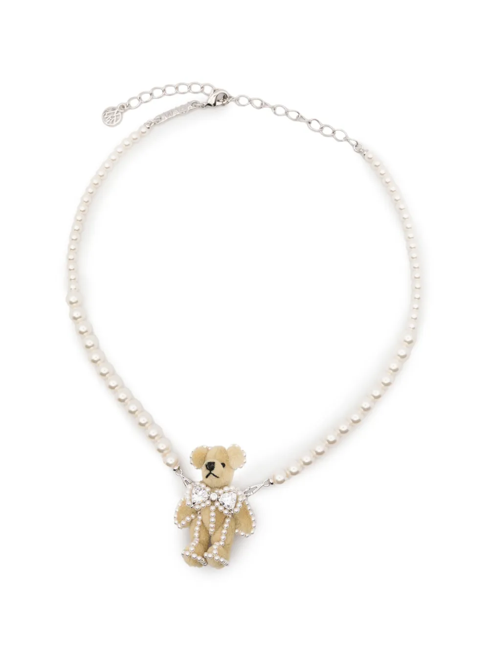 YVMIN teddy-bear pendant necklace - Toni neutri