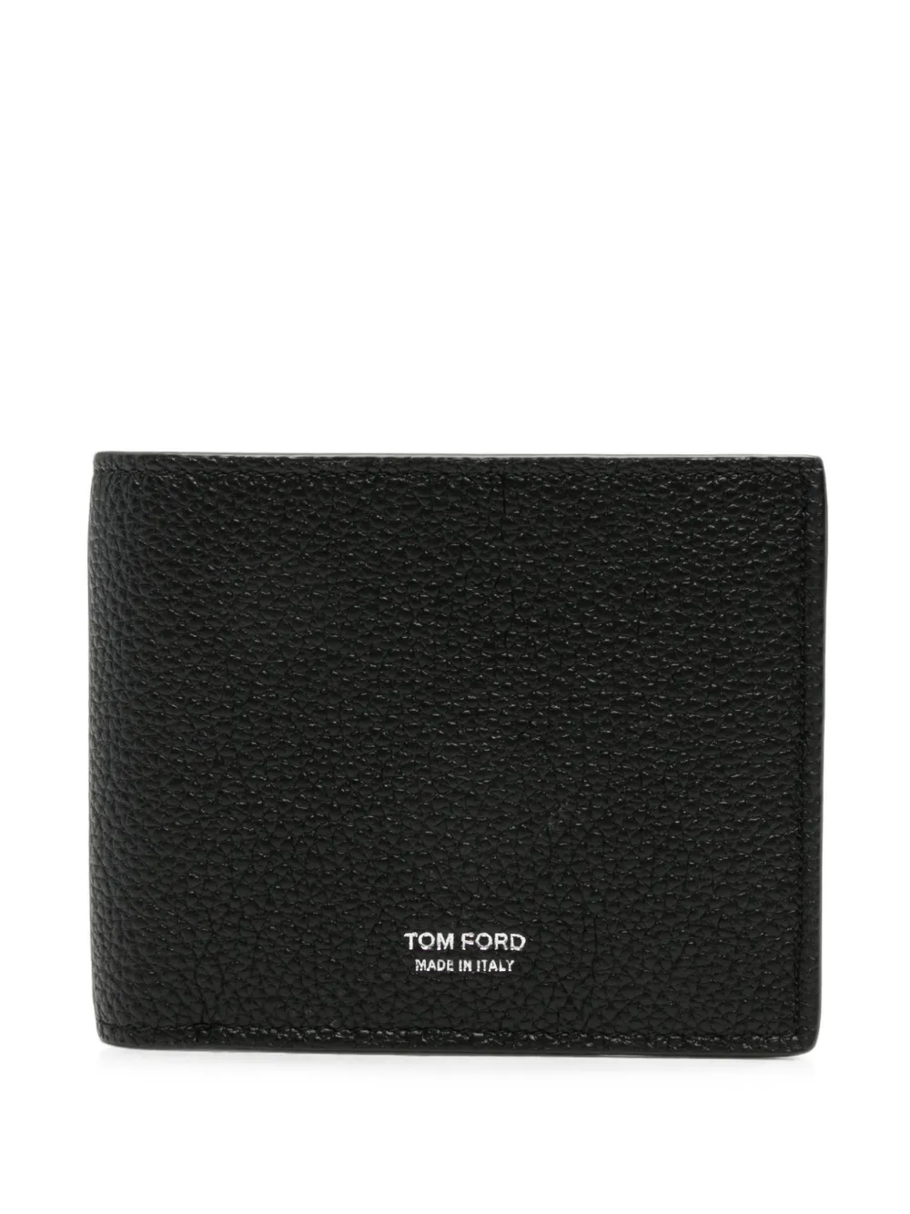 TOM FORD grained leather wallet - Nero