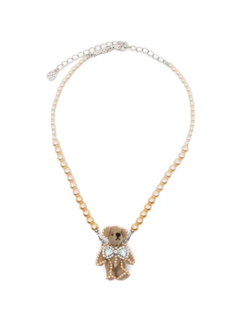 YVMIN teddy-bear pendant necklace