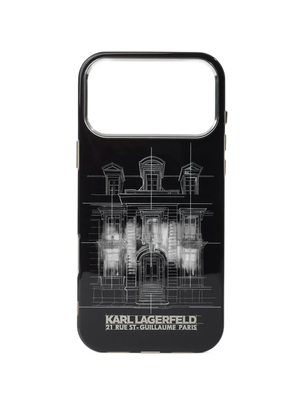 Karl Lagerfeld Maison de Karl iPhone 17 Pro Max case - Nero