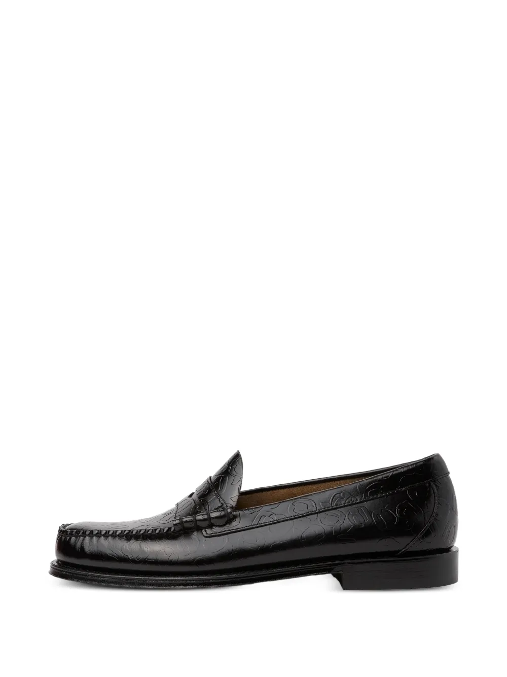 Karl Lagerfeld x G.H. Mocassini goffrati Bass - Nero