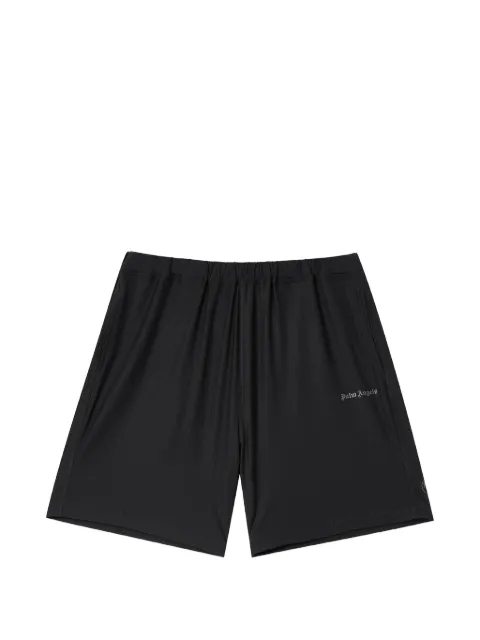 Palm Angels logo印花松紧短裤