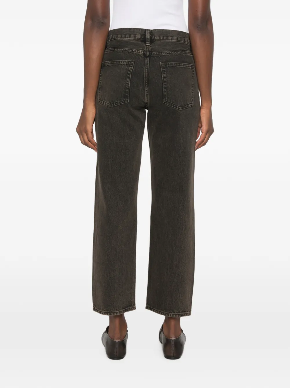 FRAME The Hang straight jeans Grijs