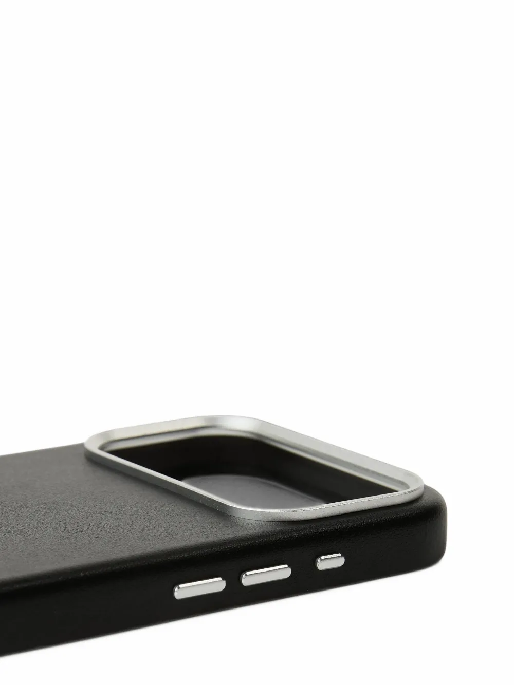 Karl Lagerfeld Ikon PU leather iPhone 17 Pro Max case Zwart
