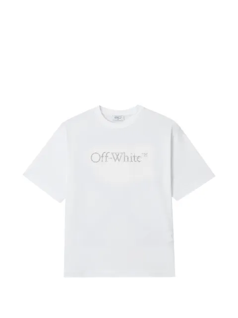 Off-White Arrows rhinestone-embellished T-shirt
