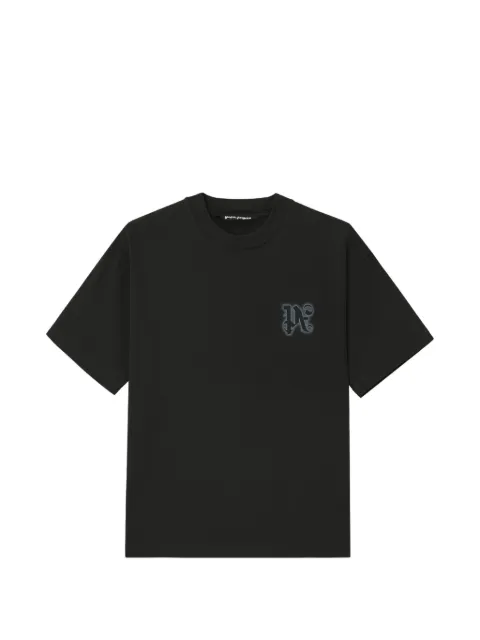 Palm Angels logo-print cotton T-shirt