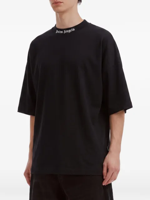 Palm Angels logo印花超大款T恤