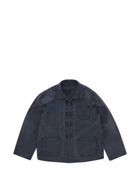 Fortela Pijama frog-fastening denim jacket