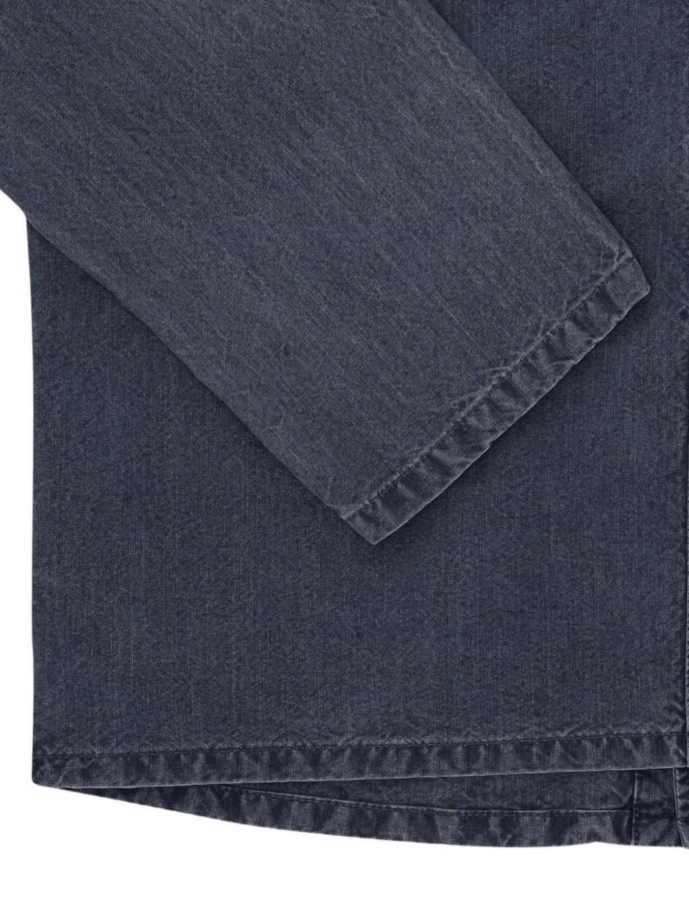 Fortela Pijama Frog-fastening Denim Jacket in Blue, view 4