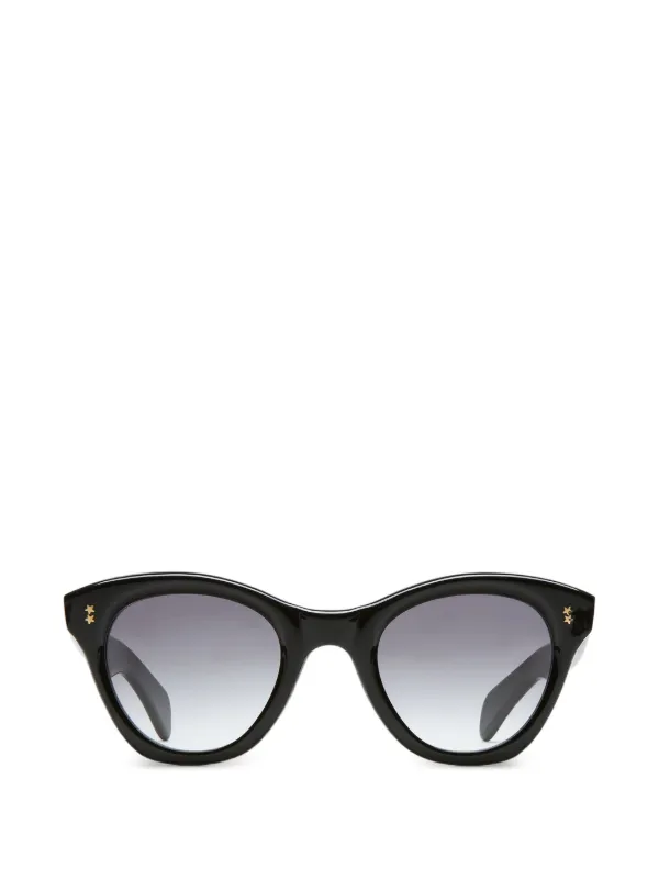 Fortela Audreyn Round-frame Sunglasses in Black