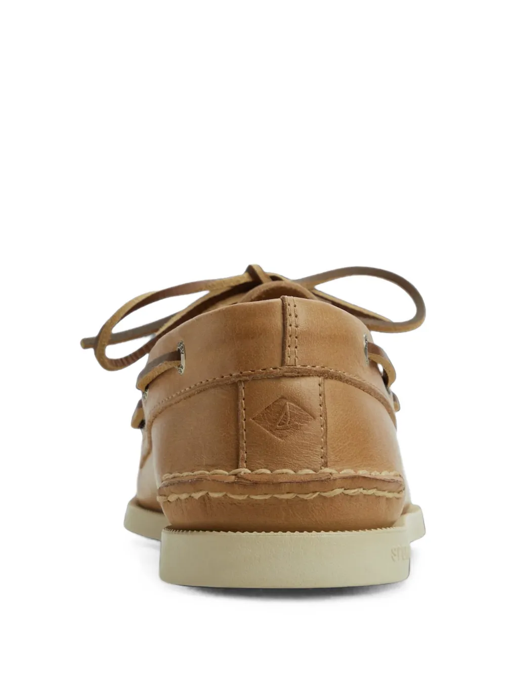 Fortela x Sperry 2-Eye leren bootschoenen Bruin