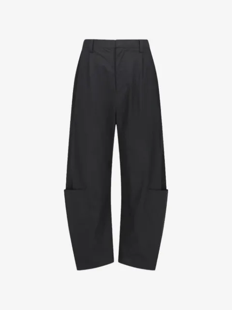 Amomento pocket-detail work trousers