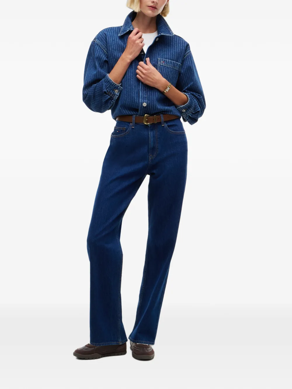 Tommy Hilfiger Straight jeans Blauw