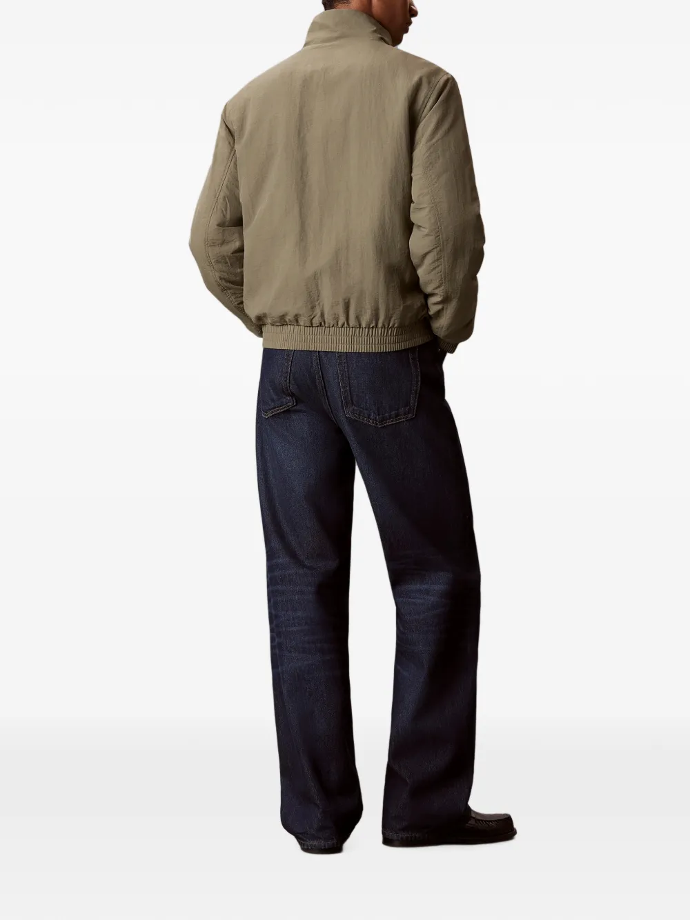 Calvin Klein Jack met geborduurd logo Groen