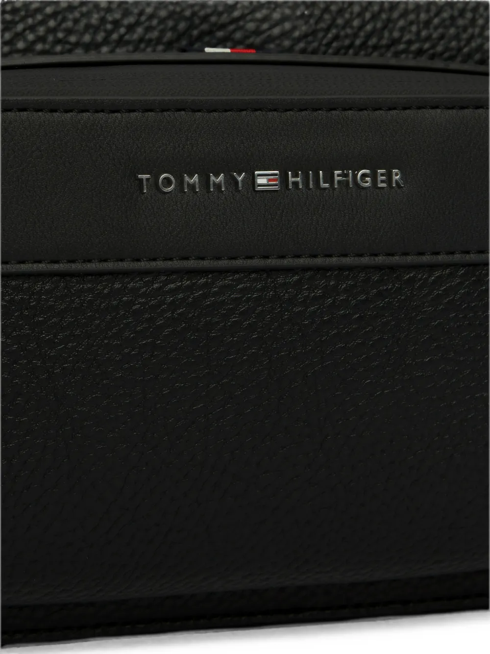 Tommy Hilfiger Messengertas met logoplakkaat Zwart