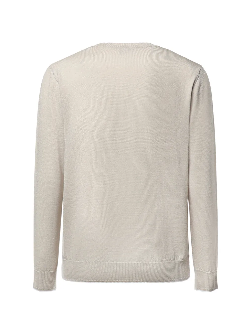 Eleventy Fijngebreide top met contrasterende afwerking Beige