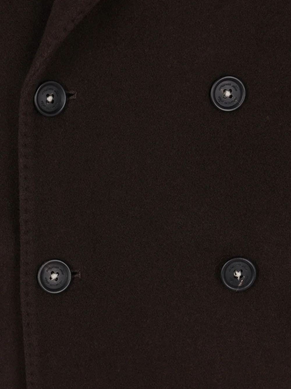 Massimo Alba Brando blazer met dubbele rij knopen Bruin