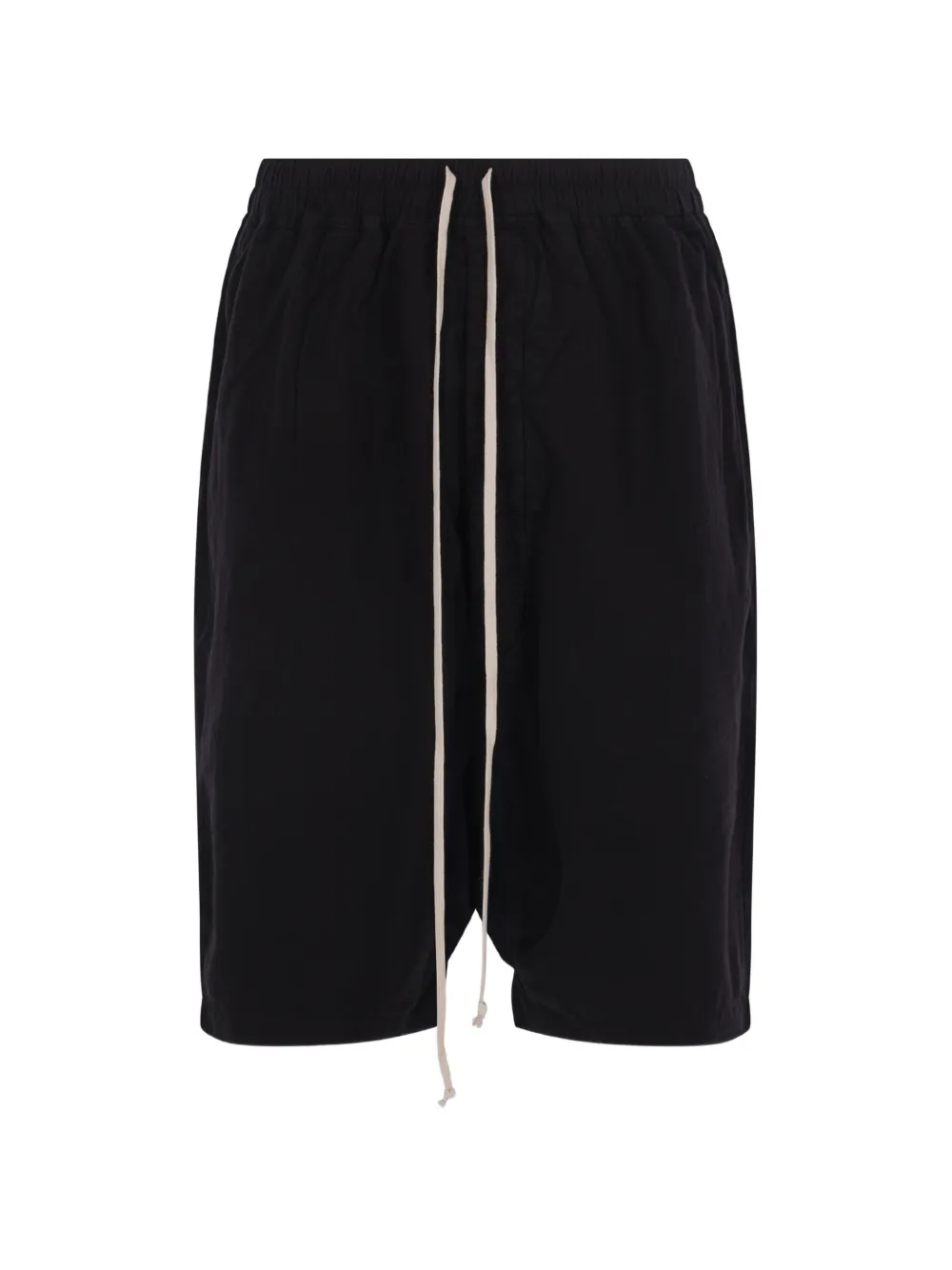 Rick Owens DRKSHDW low-crotch drawstring shorts - Nero