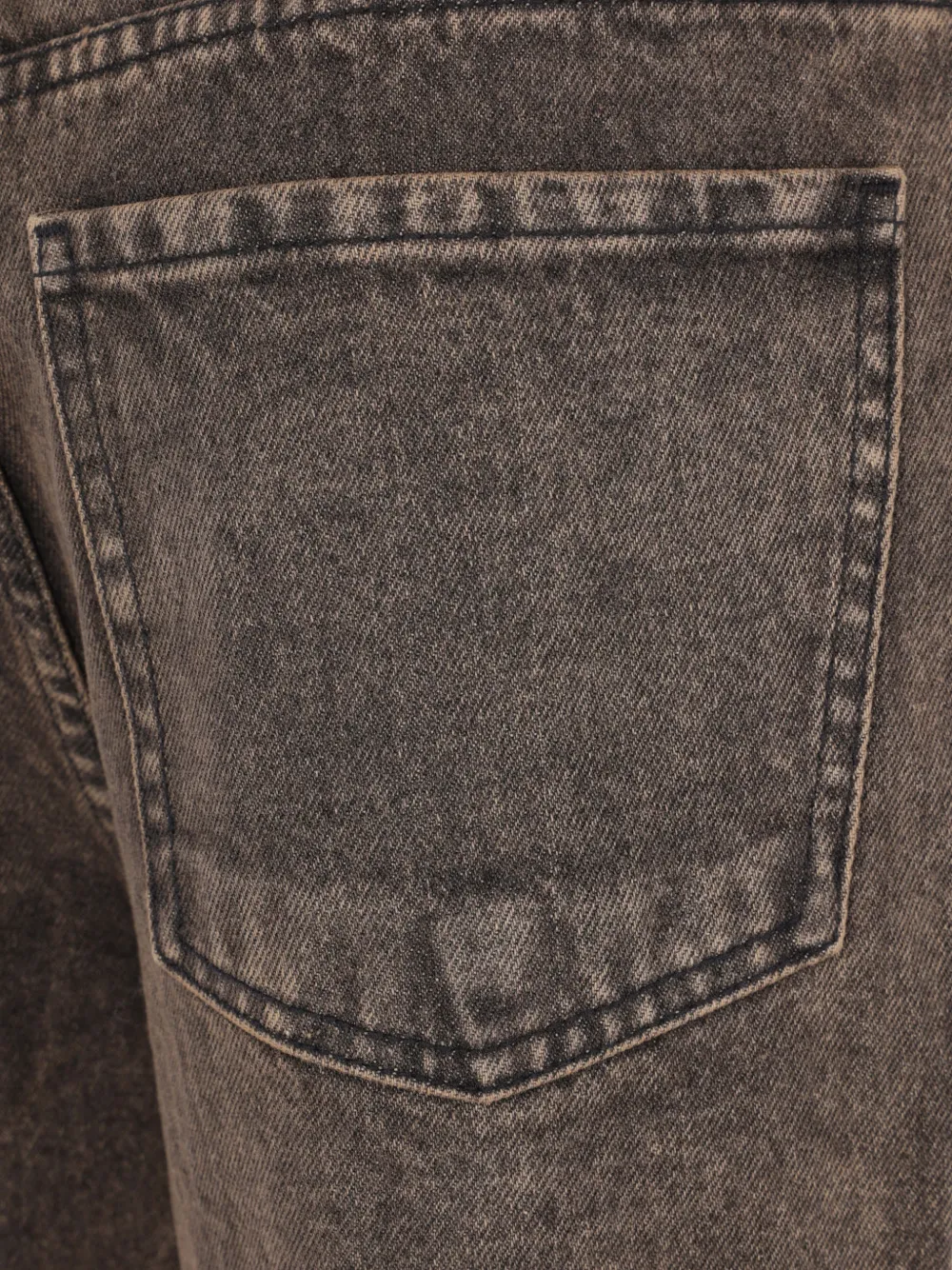 Federica Tosi Jeans met wijde pijpen Bruin