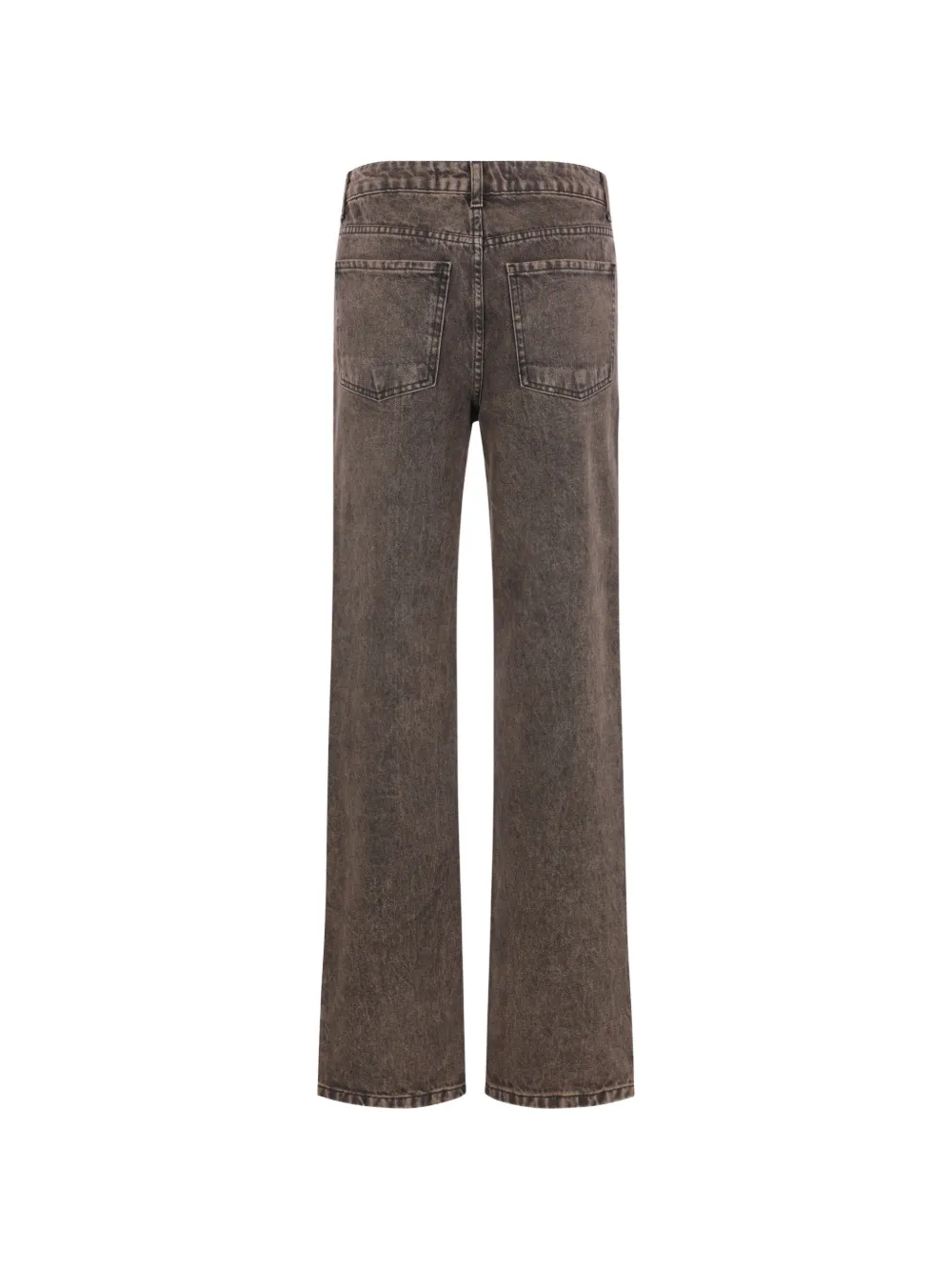 Federica Tosi Jeans met wijde pijpen Bruin