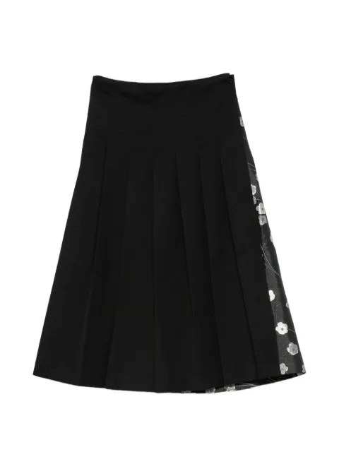 Stine Goya floral-print pleated midi skirt