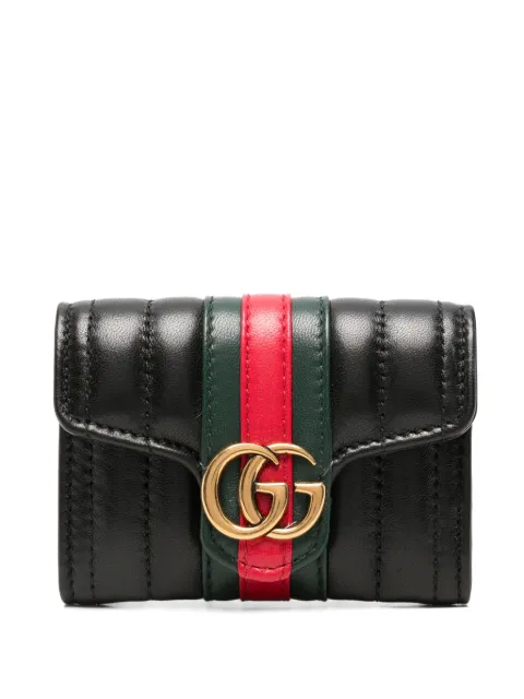 Gucci GG Marmont quilted leather wallet