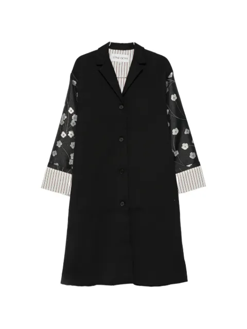 Stine Goya floral-print panelled coat