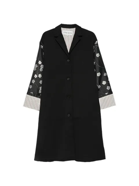 Stine Goya floral-print panelled coat