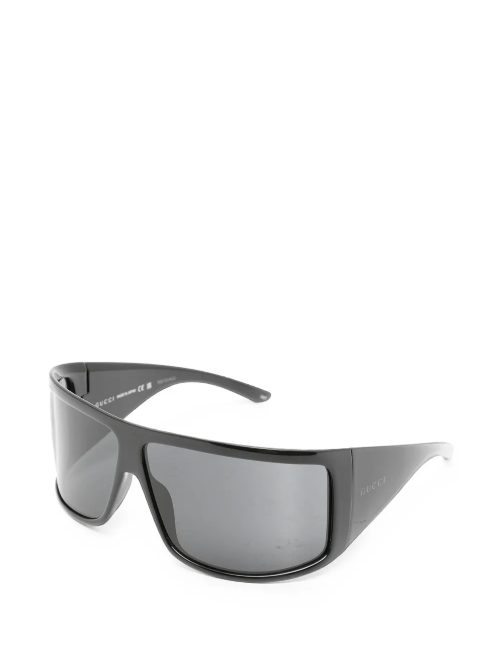 Gucci Eyewear Zonnebril met piloten montuur en schildpadschild design Zwart