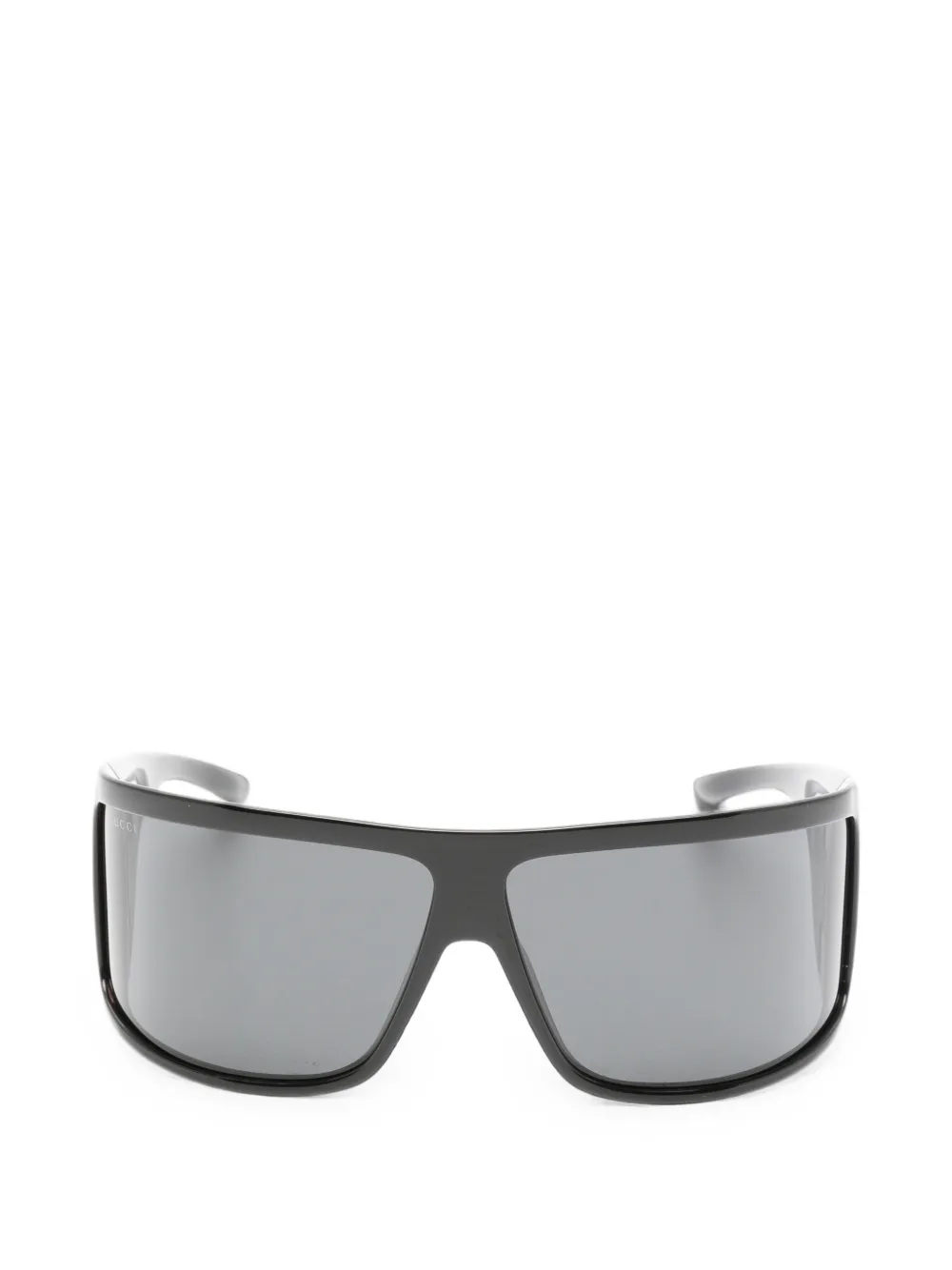 Gucci Eyewear tortoiseshell-effect pilot-frame sunglasses - Nero