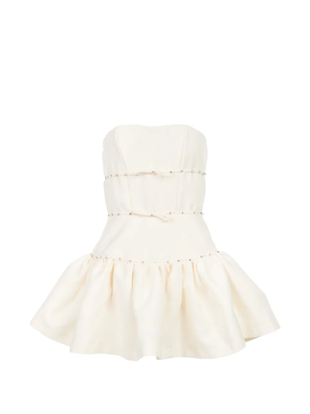 KENZIE KLAMBIE Bubble crystal-embellished mini dress
