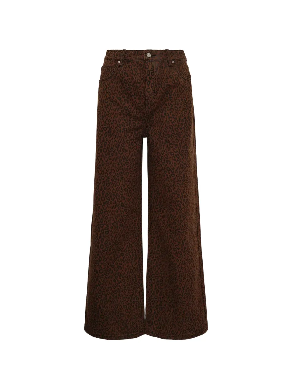 Rally Movement leopard-print baggy jeans