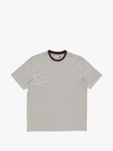 Pop Trading Company Pop striped logo T-shirt
