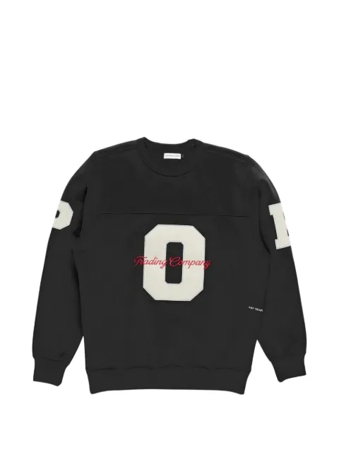 Pop Trading Company logo-patch crew-neck sweater