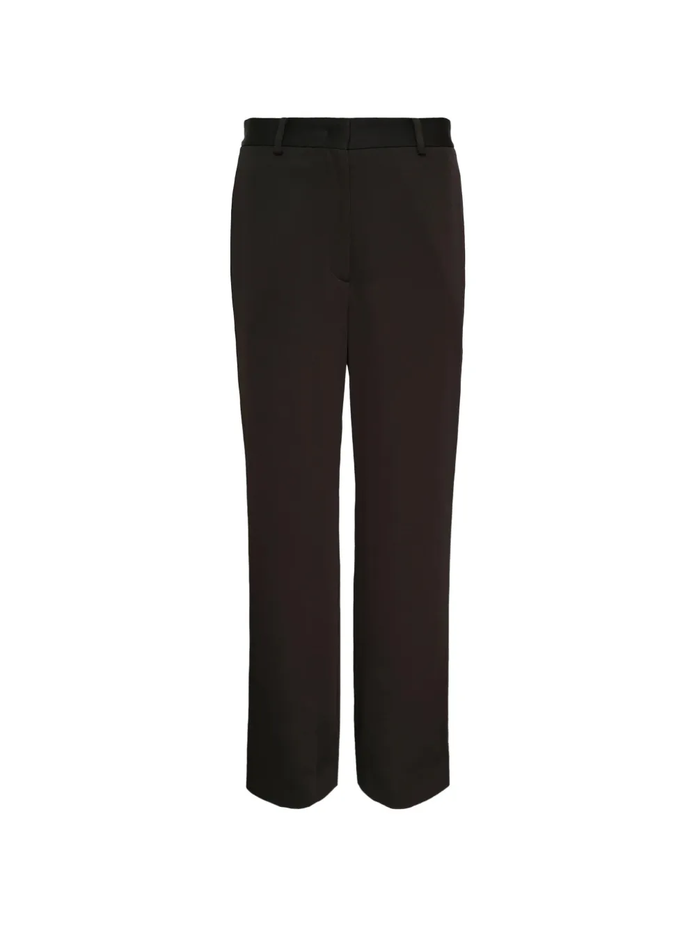 Club21 Margot Straight-leg Trousers In Black