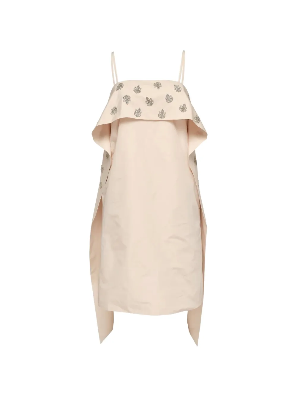 Club21 crystal-embellished taffeta mini dress - Rosa