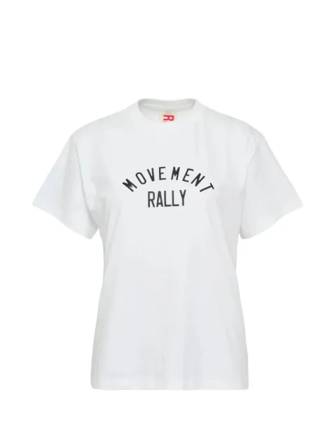 Rally Movement logo-print crew-neck T-shirt
