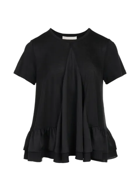 Club21 Kayla peplum-hem T-shirt