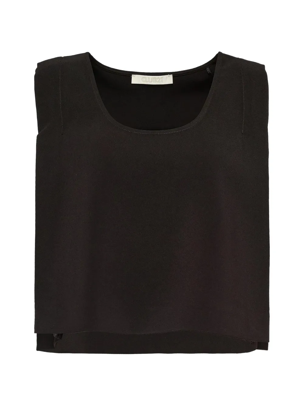 Club21 crepe top - Nero