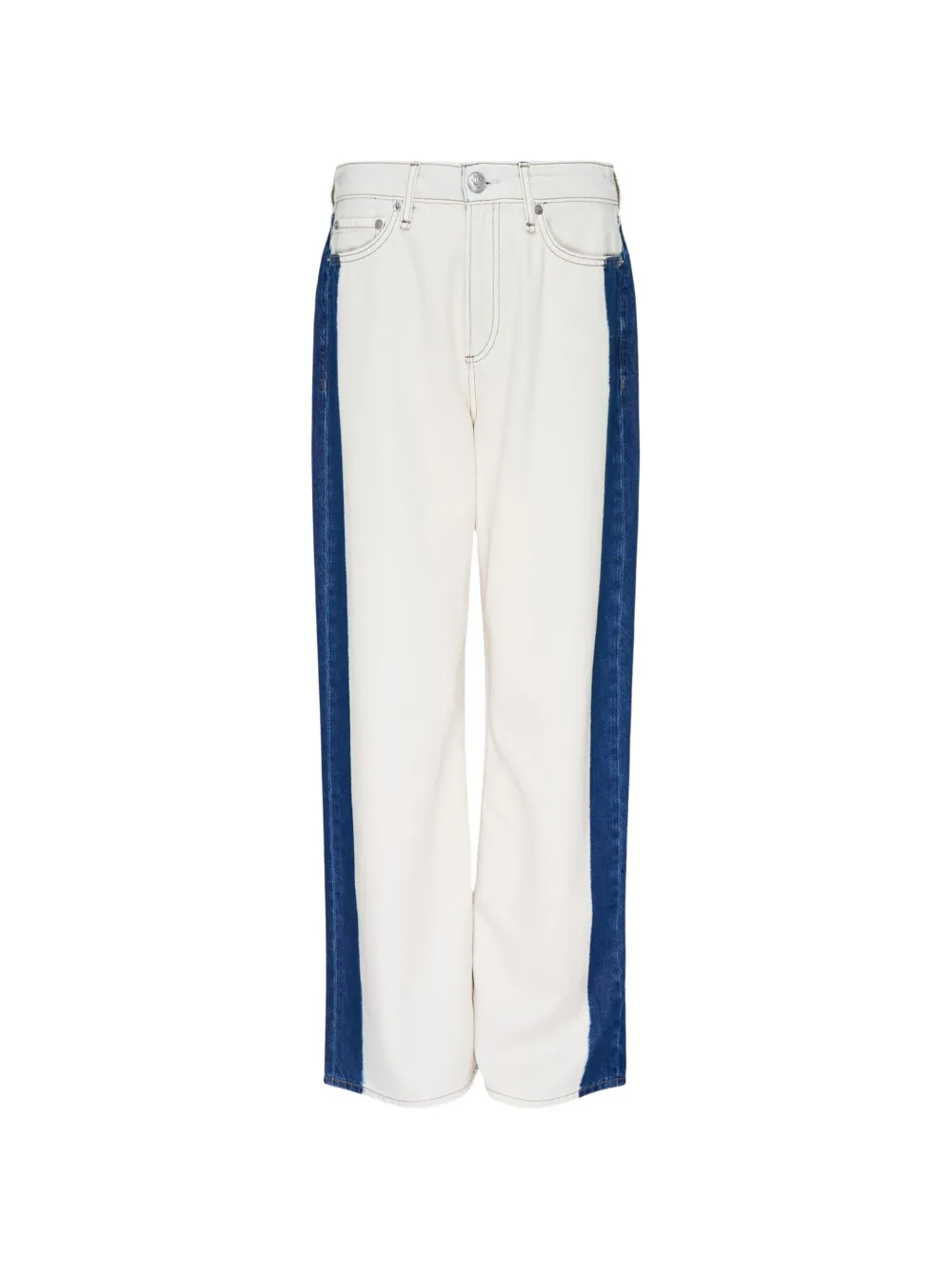 rag & bone Logan wide-leg jeans - Nude