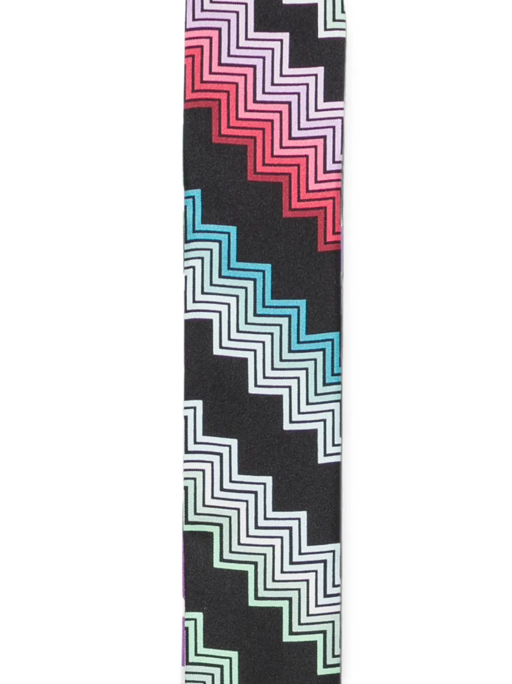 Missoni Sjaal met zigzagprint Zwart