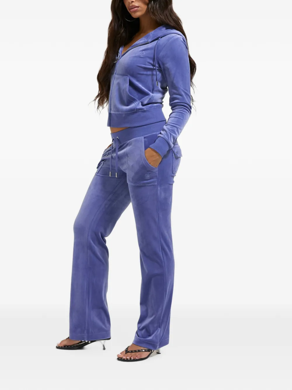 Juicy Couture Robertson hoodie met rits Blauw