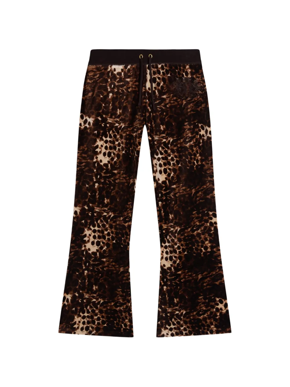 Juicy Couture leopard-print track pants - Marrone