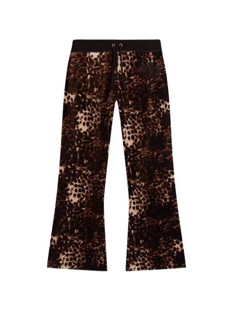 Juicy Couture leopard-print track pants