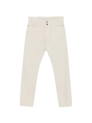 Rick Owens DRKSHDW Temple Bolan Bootcut Jeans In Milk Wash 13oz