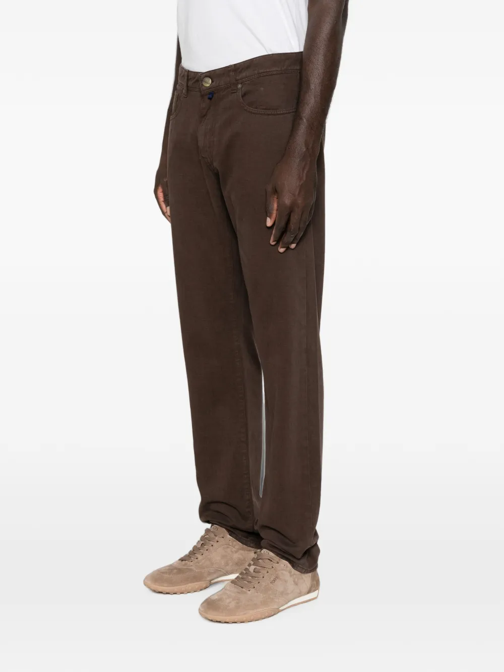 Incotex Straight jeans Bruin