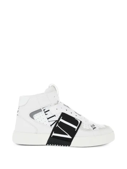 Valentino Garavani logo-band high-top sneakers